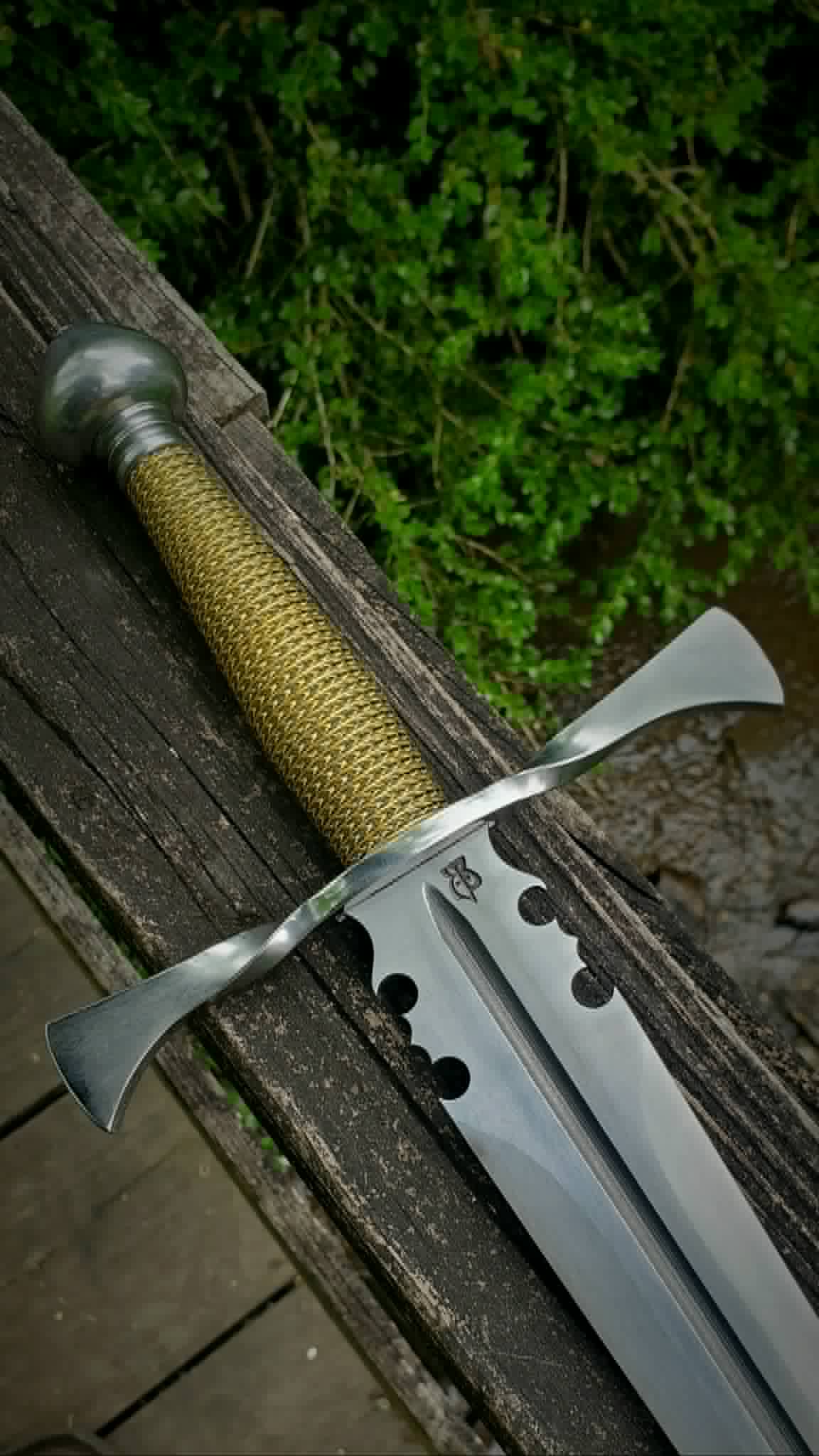 16 inch Wire Wrapped Dagger